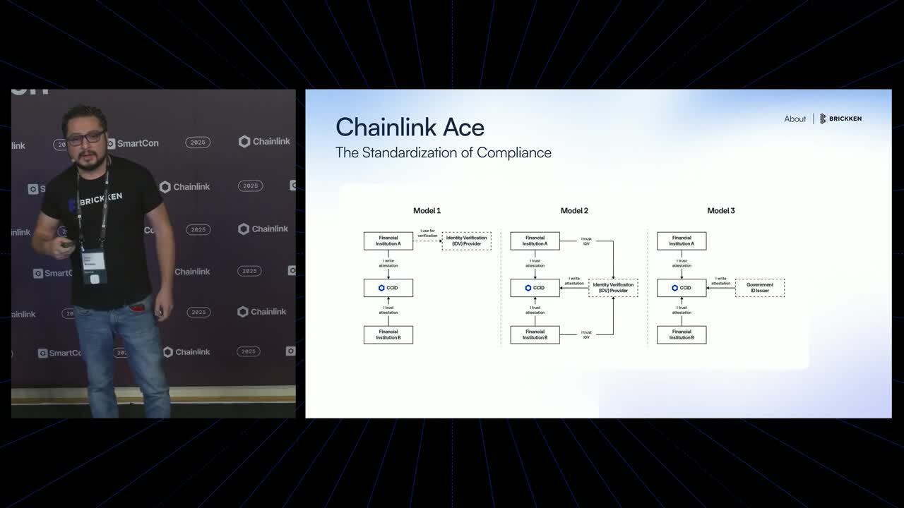 Edwin Mata delivering his SmartCon keynote in New York